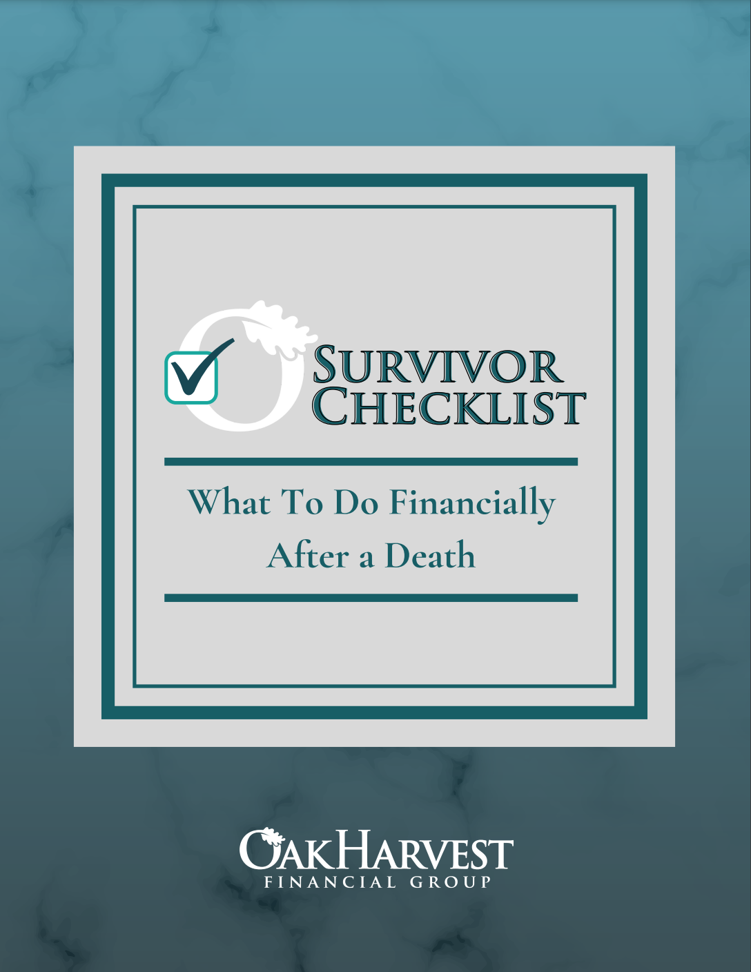 Survivor Checklist Oakharvest