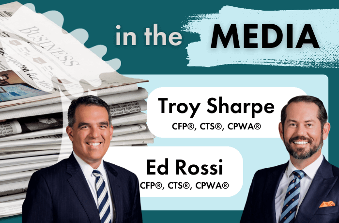 Troy and Ed. In The Media