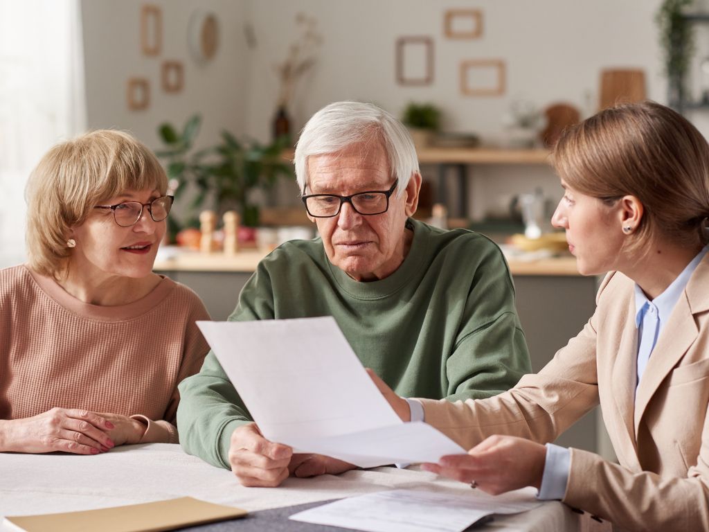 Retired couple makes plan to pass on wealth to their heirs.
