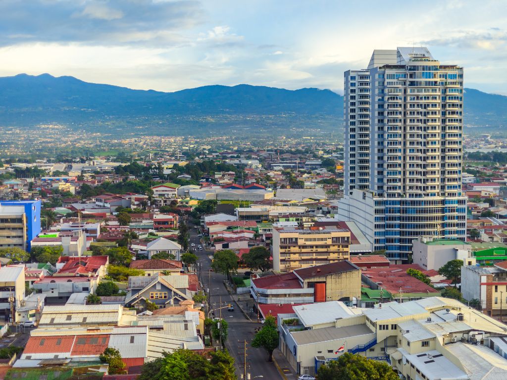 Various cities in Costa Rica