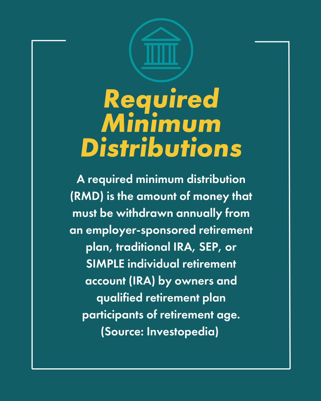 RMD Definition