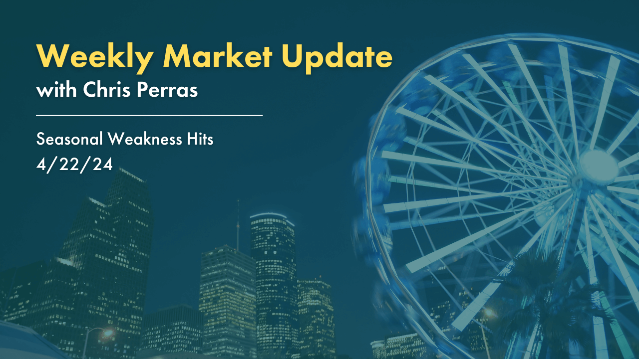 Oak Harvest: Weekend Update Seasonal Weakness Hits 4/22/24