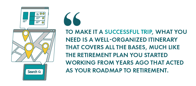 Quote: "To make it as successful trip..." Graphic