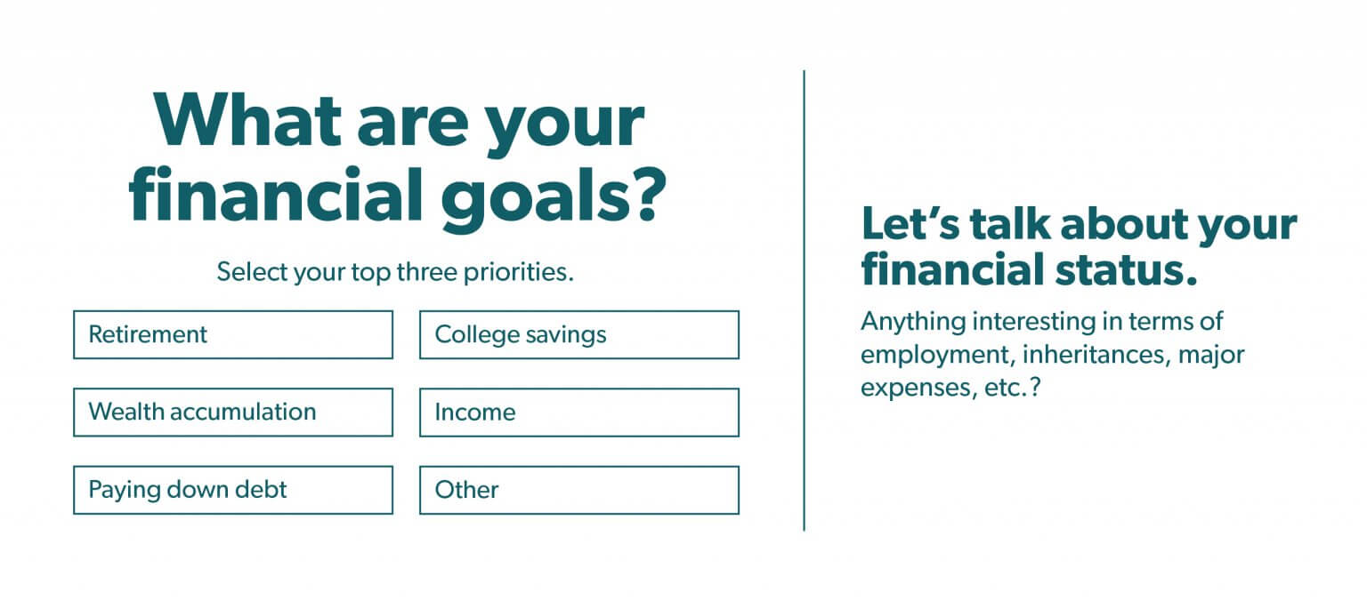 What are your financial goals?