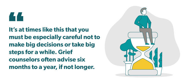 Quote graphic: It's at times like this...