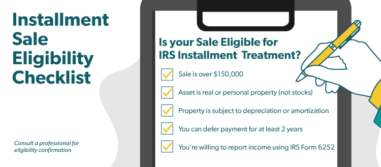 Installment Sale Eligibility Checklist