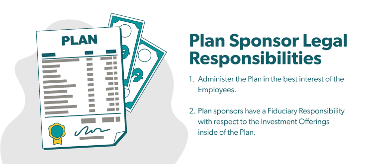 Plan Sponsor responsibilities