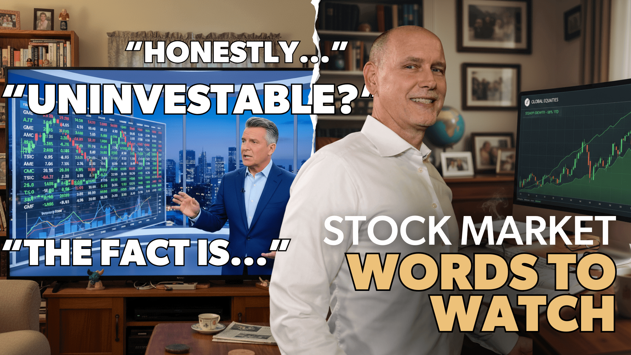 "Honestly" "Uninvestable?" "The fact is..." Stock Market Words to Watch