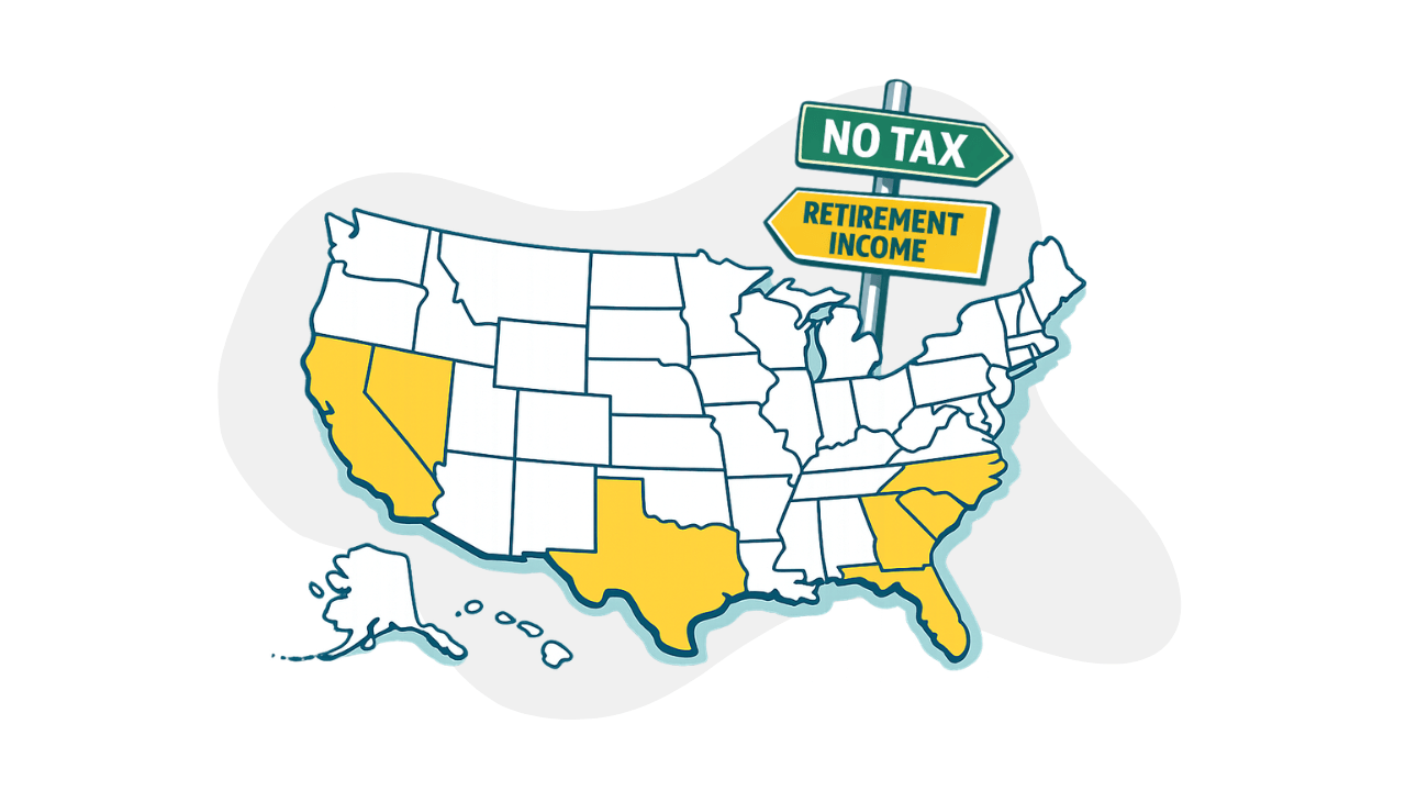 Which States Don't Tax Retirement Income