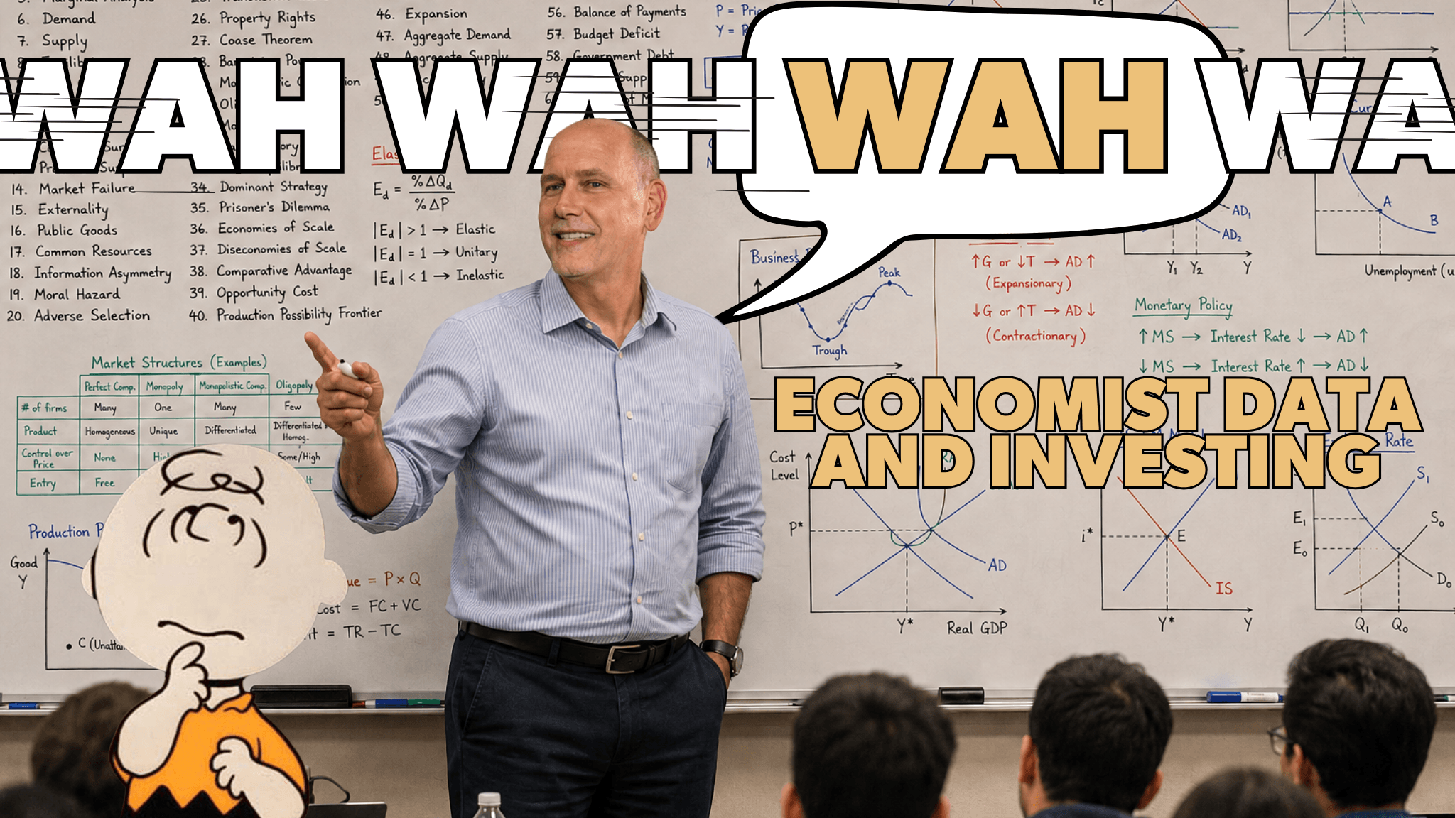 Economist data and investing