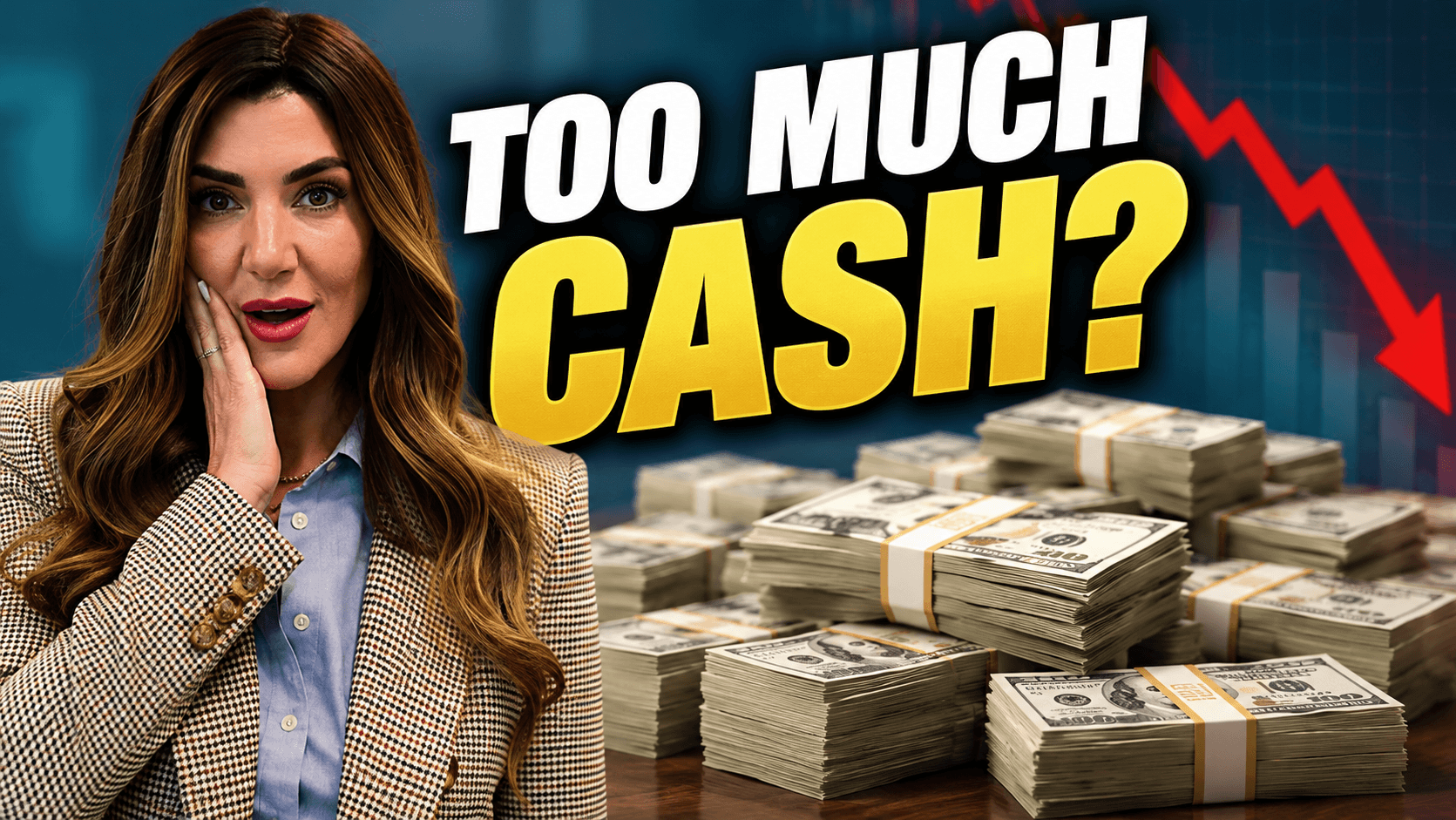 Too much cash?