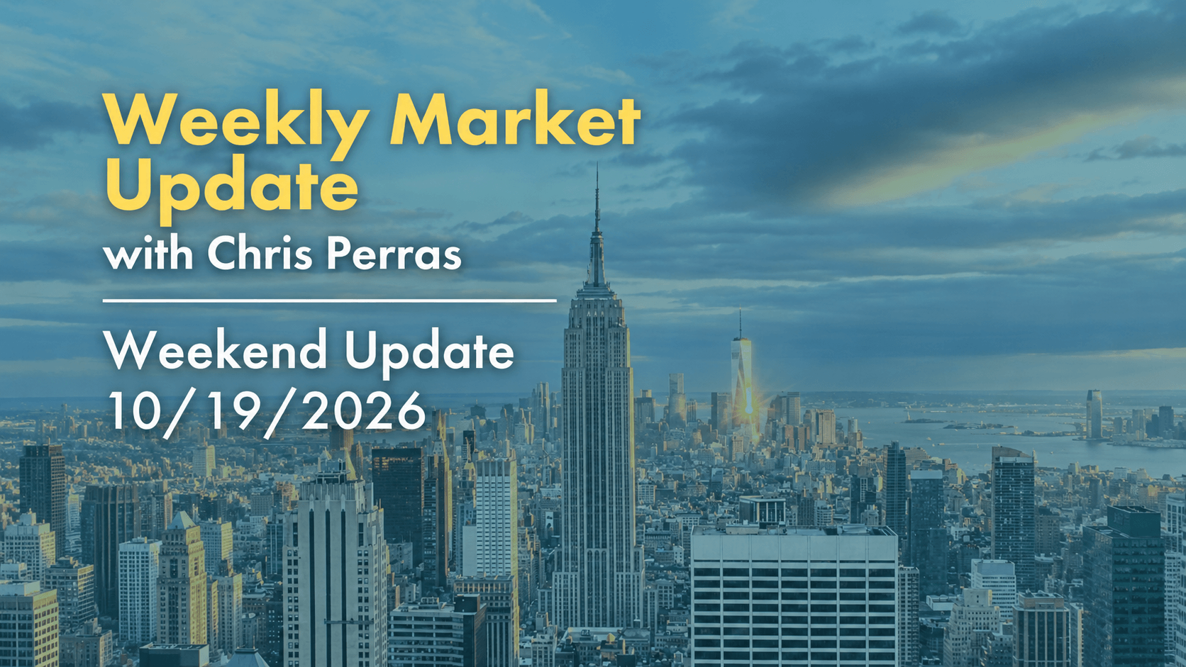Weekly Market Update 10/19/2026.